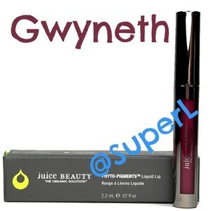 2/$15 Juice Beauty PHYTO-PIGMENTS LIQUID LIP Gwyneth rich berry Lipstick Balm
